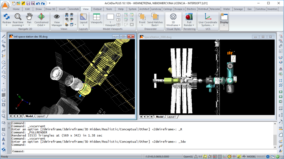 screenshot of ArCADiasoft CAD software